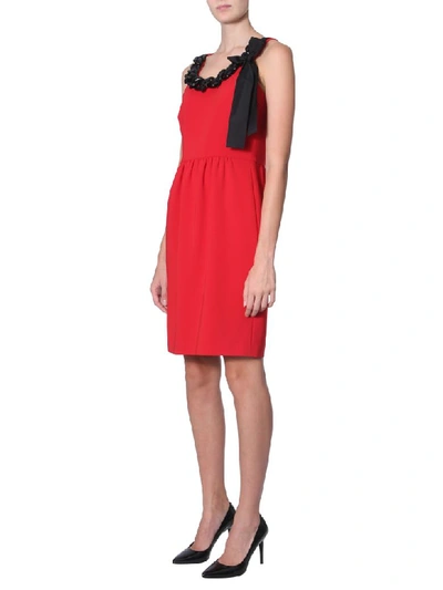 Shop Boutique Moschino Tubino Dress In Rosso