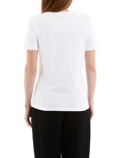 Shop Alexander Mcqueen Printed T-shirt In White (white)