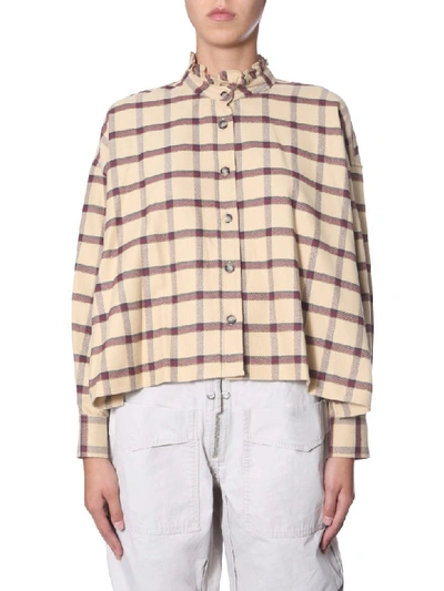 Shop Isabel Marant Étoile Ilaria Shirt In Beige