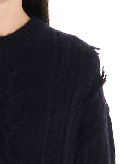 Shop Stella Mccartney Sweater In Blue