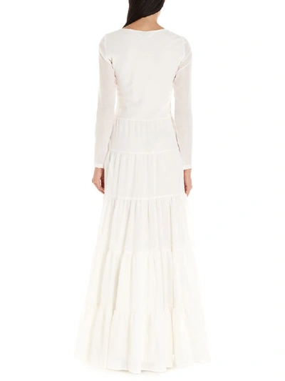 Shop Gabriela Hearst Slava Dress Dress In White