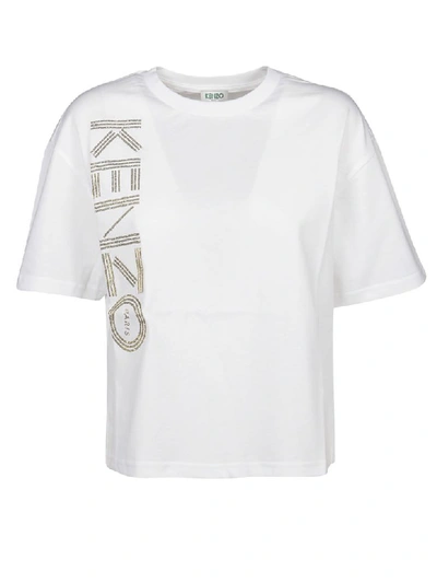 Shop Kenzo T-shirt In B Blanc