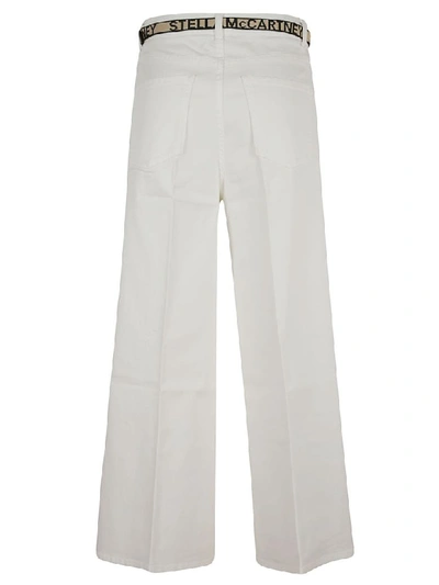 Shop Stella Mccartney Flared Jeans In White