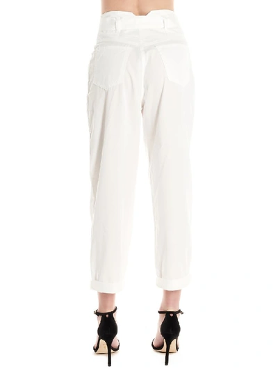 Shop Pinko Fred Pants In White