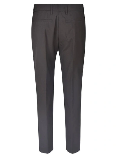 Shop Prada Classic Hook Trousers In Blue