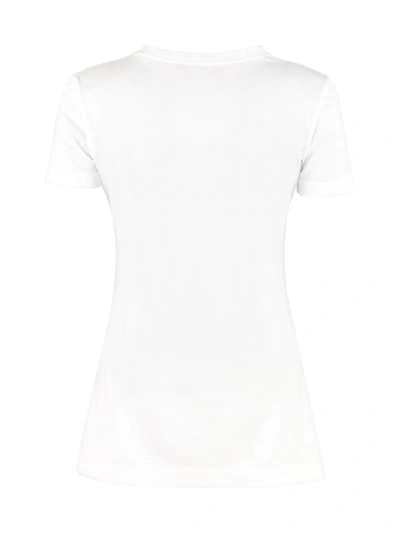 Shop Dolce & Gabbana Crew-neck Cotton T-shirt In White