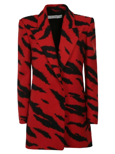 Shop Philosophy Di Lorenzo Serafini Single Breasted Blazer In Red/black