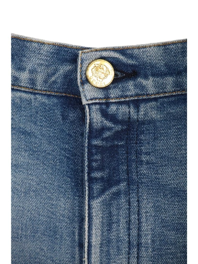 Shop Gucci Stretch Jeans In Denim