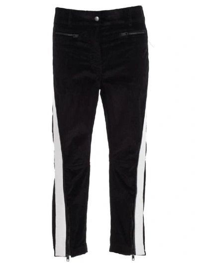 Shop Haider Ackermann Pants Byker W/sides Band In Conducer Blk Wht