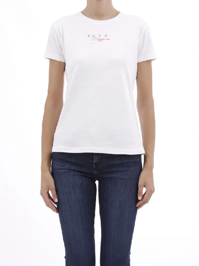 Shop Alyx T-shirt White Cotton