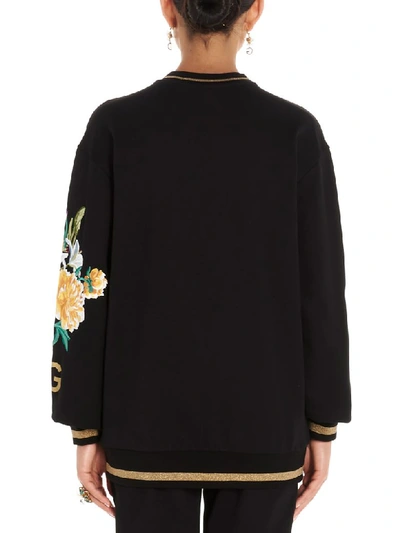 Shop Dolce & Gabbana D & G Sweatshirt In Black