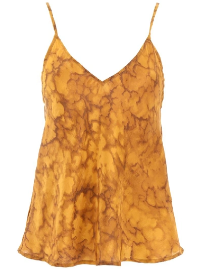 Shop Mes Demoiselles Muse Top In Ocre (beige)