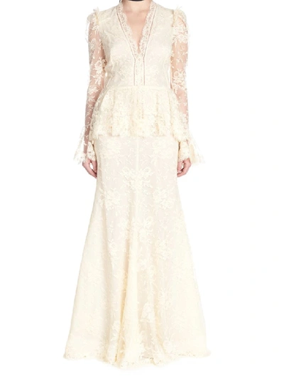 Shop Alexander Mcqueen Dress In Beige