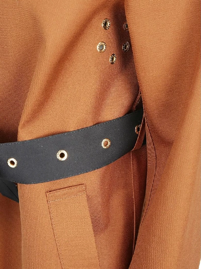 Shop Mackintosh Roslin Coat In Brown