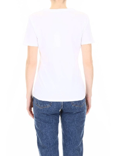 Shop Alexander Mcqueen Ophelia T-shirt In White (white)