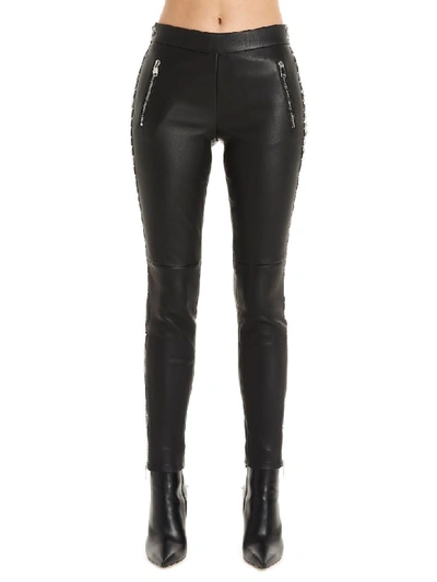 Shop Alexander Mcqueen Leggings In Black