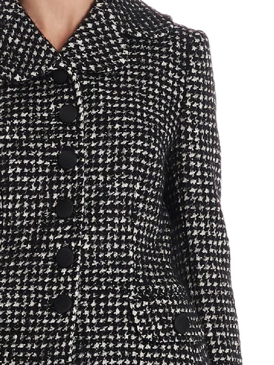 Shop Dolce & Gabbana Jacket In Black & White