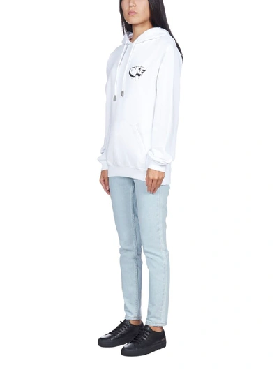 Shop Off-white Fleece In White Black