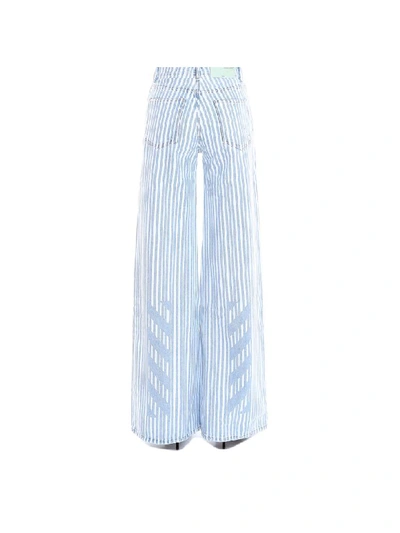 Shop Off-white Jeans In Blue