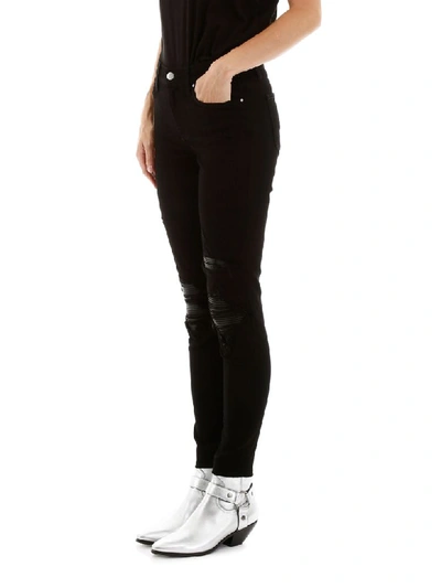 Shop Amiri Black Mx1 Jeans In Black (black)