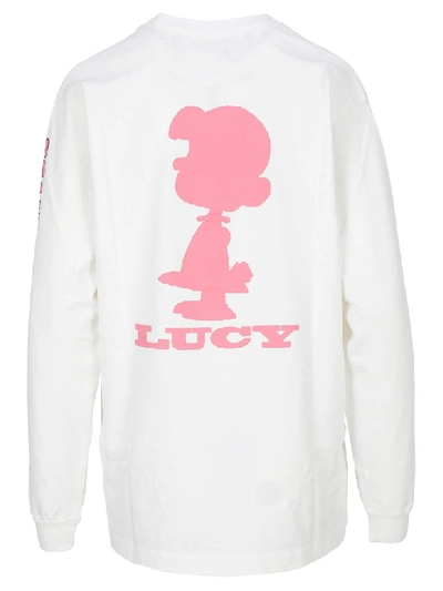 Shop Marc Jacobs Snoopy Sweater In White
