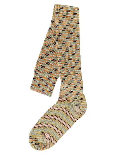 Shop Missoni Socks In Multicolor