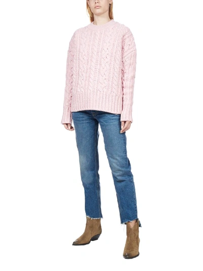 Shop Ami Alexandre Mattiussi Sweater In Pink