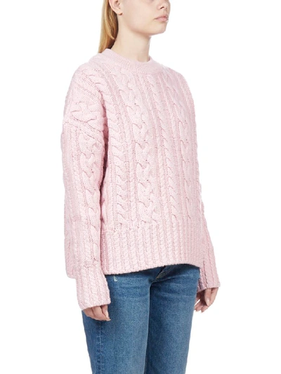 Shop Ami Alexandre Mattiussi Sweater In Pink