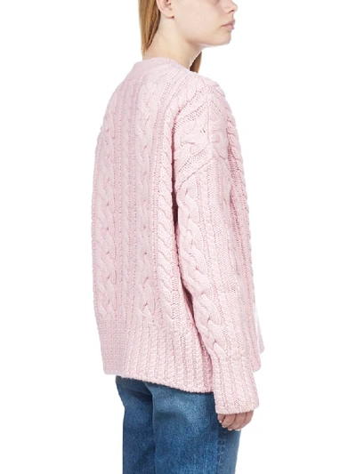 Shop Ami Alexandre Mattiussi Sweater In Pink
