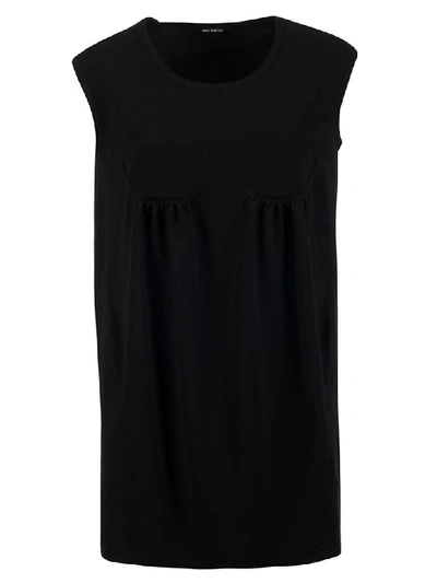 Shop Neil Barrett Bra Detail Dress In Black