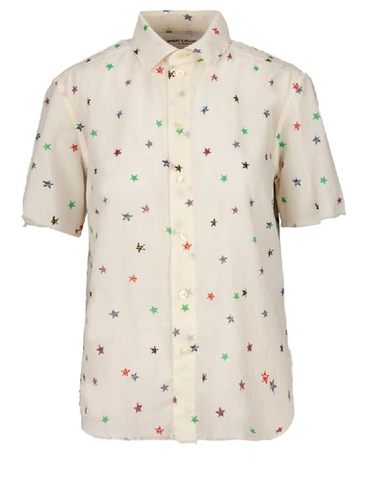 Shop Saint Laurent Shirt In Multicolor