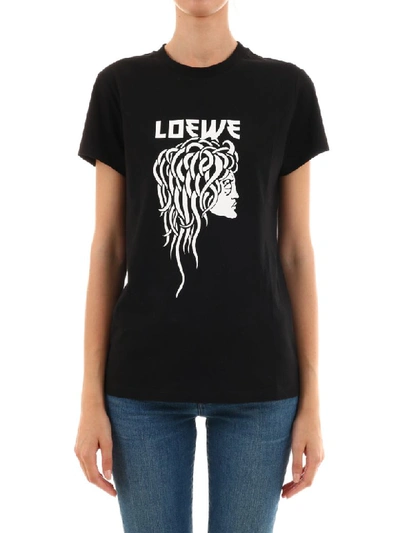 Shop Loewe Salome T-shirt Black