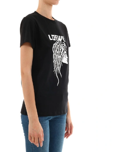 Shop Loewe Salome T-shirt Black