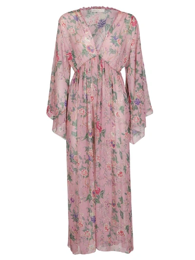 Shop Anjuna Floral Dress In Pink