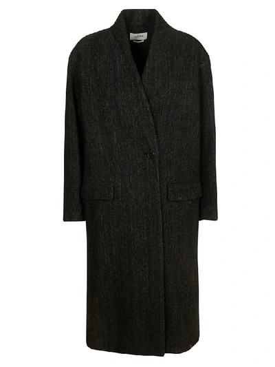 Shop Isabel Marant Étoile Henlo Coat In Black