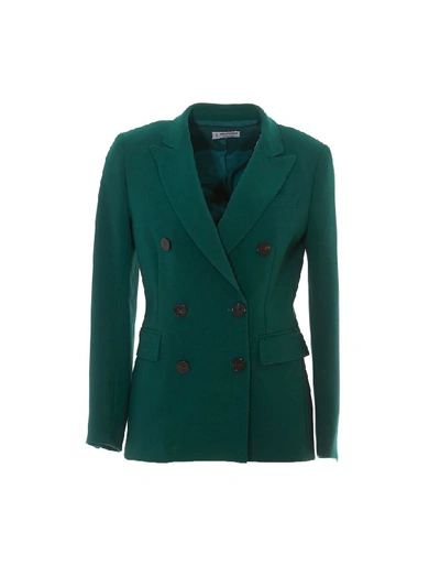 Shop Alberto Biani Blazer In Green