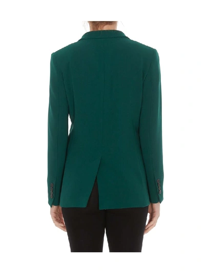 Shop Alberto Biani Blazer In Green