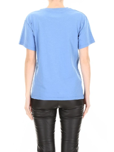 Shop Alberta Ferretti Monday T-shirt In Light Blue (blue)