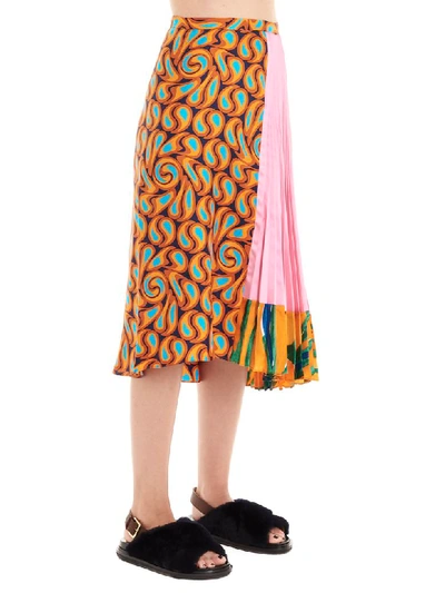 Shop Marni Skirt In Multicolor