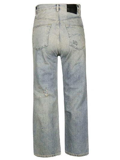 Shop R13 Distressed Jeans In Blue