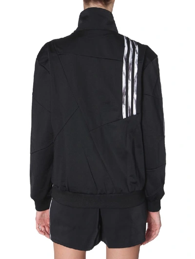 Shop Adidas Originals By Danielle Cathari Zip Sweatshirt In Nero