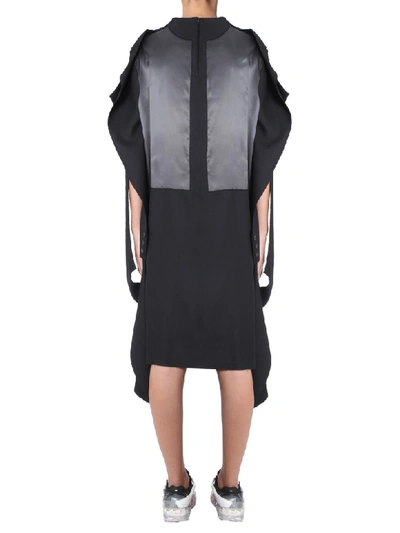 Shop Maison Margiela Long Dress In Nero