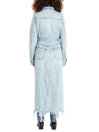 Shop Alexander Wang Trench In Light Blue