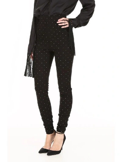 Shop Philosophy Di Lorenzo Serafini Leggings With Studs In Nero (black)