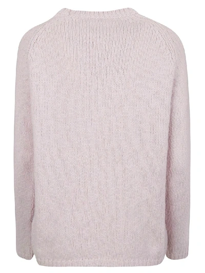 Shop A Punto B Knitted Sweater In Pink