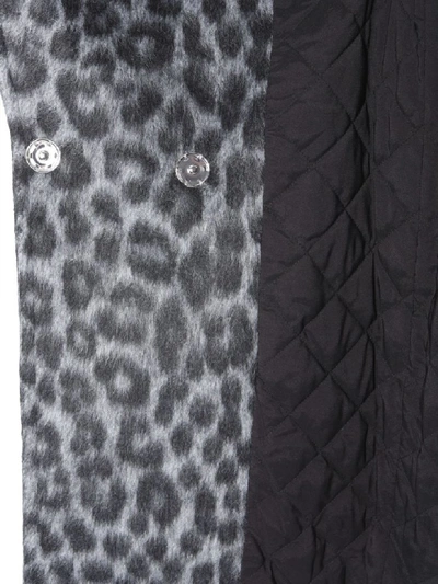 Shop Michael Michael Kors Leopard Print Coat In Animalier
