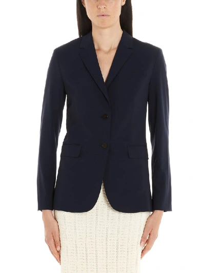 Shop Theory Classic Blazer Jacket In Blue