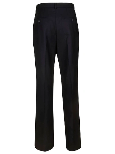 Shop Maison Margiela Classic Trousers In Blue