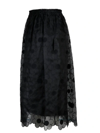 Shop Moncler Genius Skirt In Black