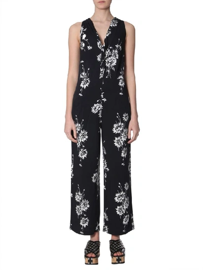 Shop Mcq By Alexander Mcqueen Flaming Delilah Jumpsuit In Nero